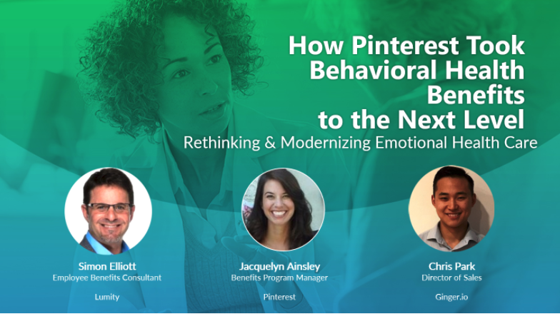 [On-Demand Webinar] How Pinterest Took Behavioral Health Benefits to the Next Level